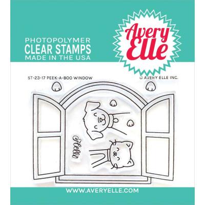 Avery Elle Clear Stamps - Peek-A-Boo Window
